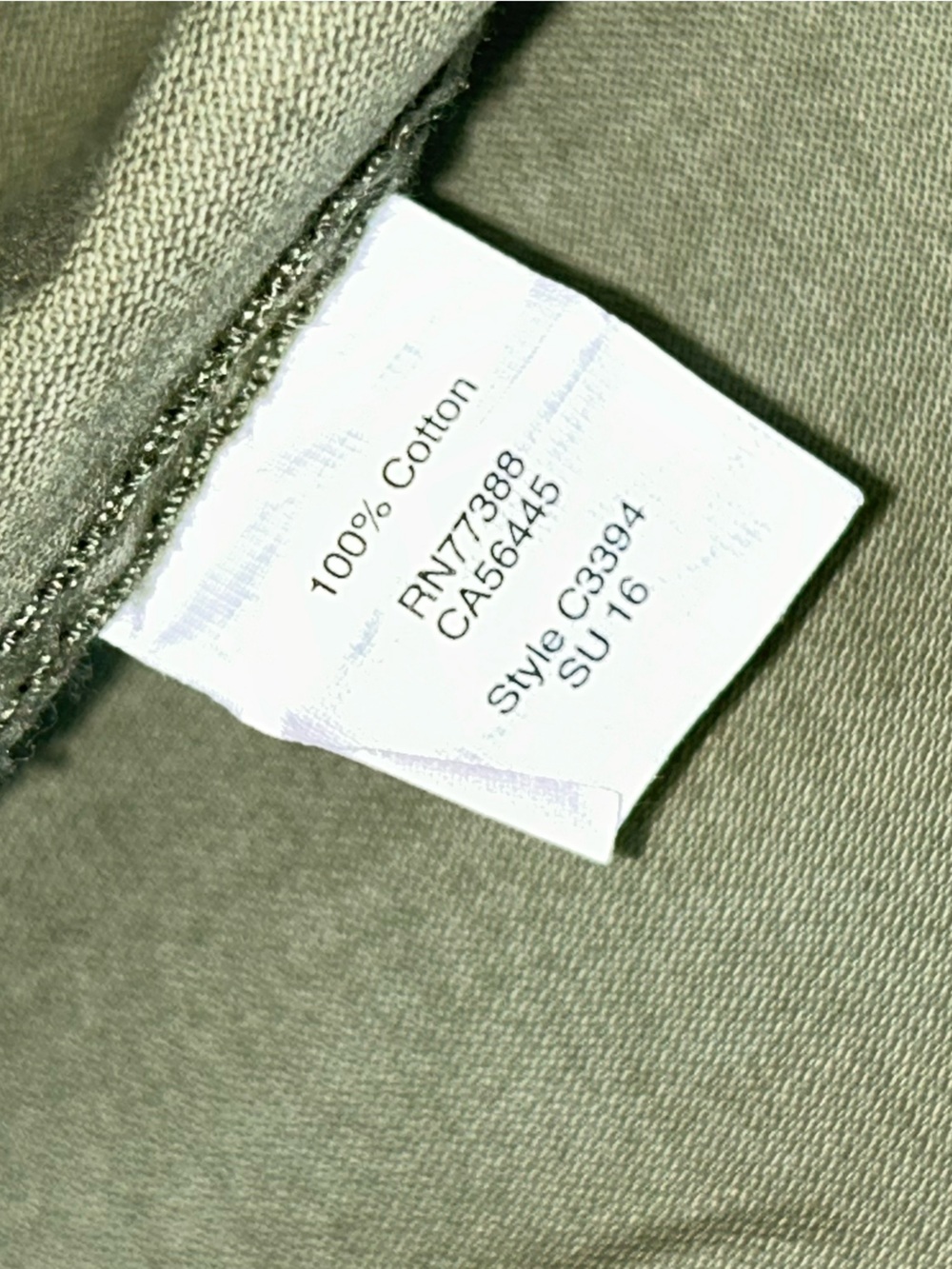 Madewell Women’s Fleet Utility Cotton Jacket in Desert Olive Size Small - Picture 16 of 16